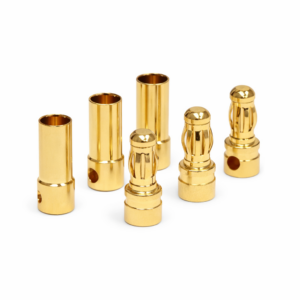 Golden Colour 3.5mm Bullet Connectors
