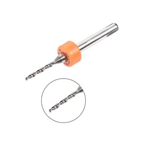 Micro Drill Bit 1/8 Inch Shank Tungsten Carbide Rotary Tool  CNC Engraving PCB
