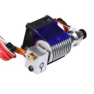 Long Distance Bowden V6 Metal Hotend Extruder 1.75mm with Cooling Fan for 3D Printer