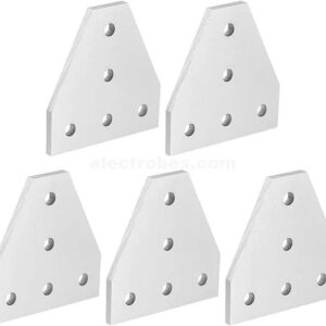 2020 T-Type Aluminum Profile Corner Bracket – Black
