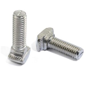 M5 T Slot Drop-in Bolt, Hammer Head T-Bolt T Shape Stud 20 Series
