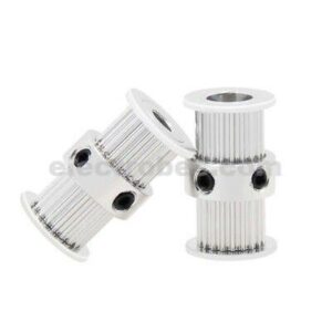 3D Printer GT2 Double Heads Timing Pulley 20 Teeth Belt CNC