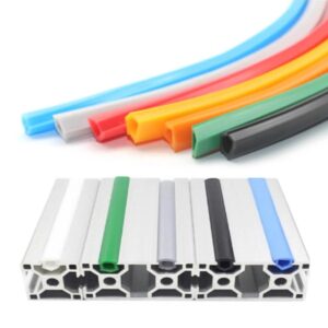 8mm Flat Seal for V Slot Profile Soft Cover Gap Filler for 40mm Aluminium Profiles