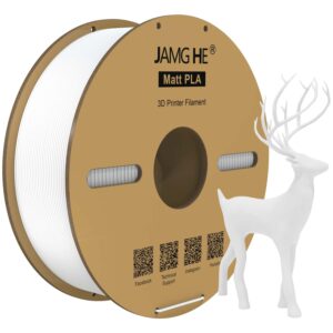 Jamg He 1.75mm Matt PLA 3D Printer Filament 1Kg Spool