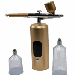 Airbrush Compressor USB Rechargeable Portable Hair Spray Gun with Digital Display
