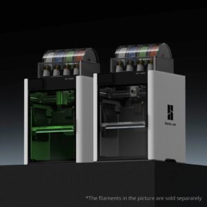 Bambu Lab H2S Combo with AMS 2 FDM 3D Printer 16-color printing option, Built-in camera, Upto 20000 mm/s² Acceleration