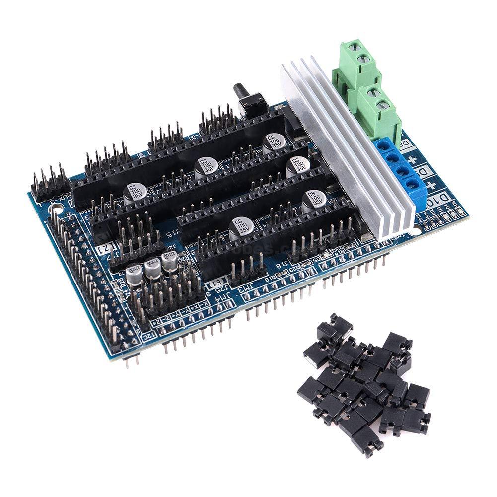 RAMPS 1.6 Printing Control Board Arduino Mega Shield for Reprap Prusa 3D Printer