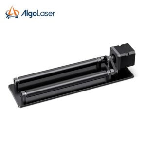 AlgoLaser Mini Rotary Roller for Laser Engraver – 360° Adjustable Y-Axis Rotary